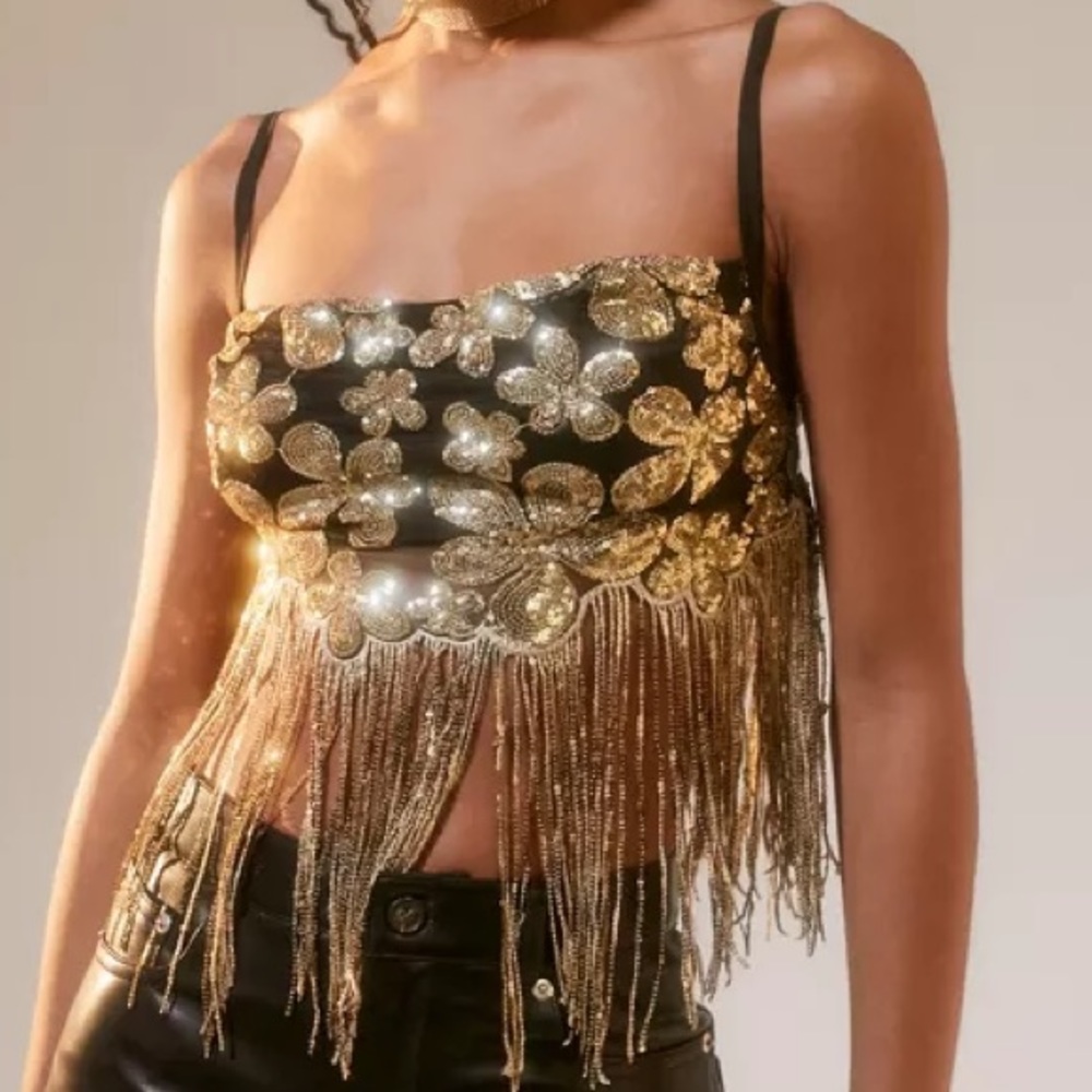 For Love & Lemons Colette top